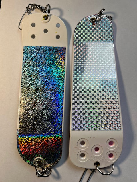 8" Dakota wobbler flashers/Sockeye slayers