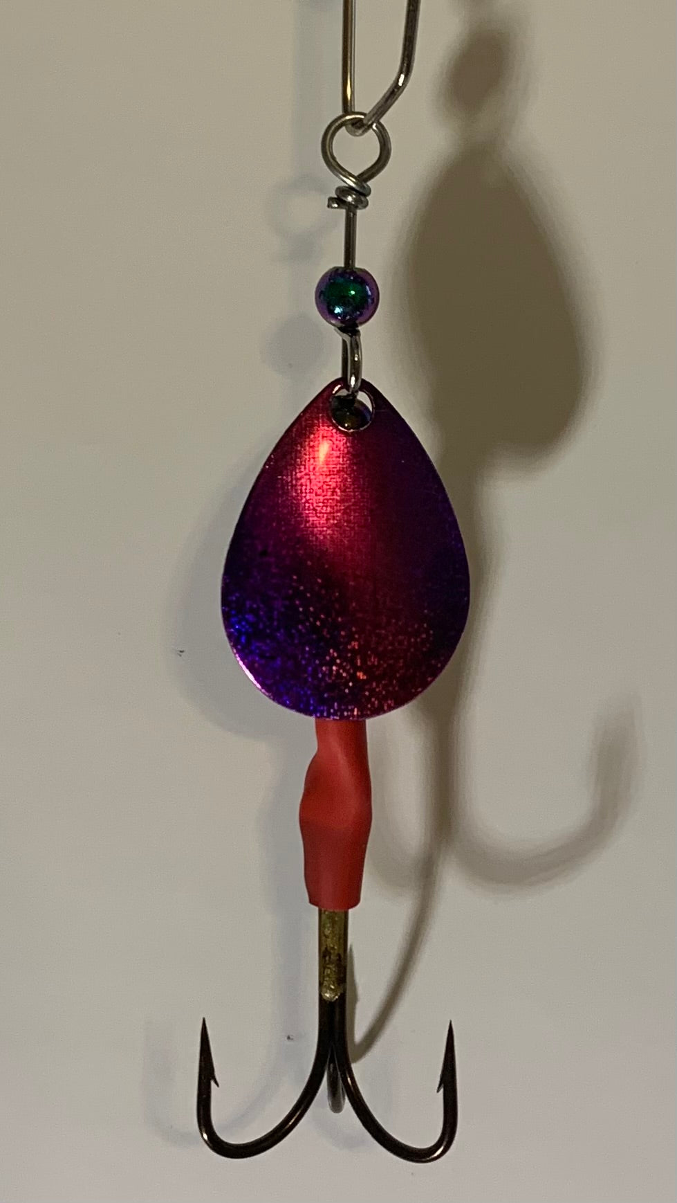 Salmon spinners iridescent foil wrap series 3.0 Colorado blades