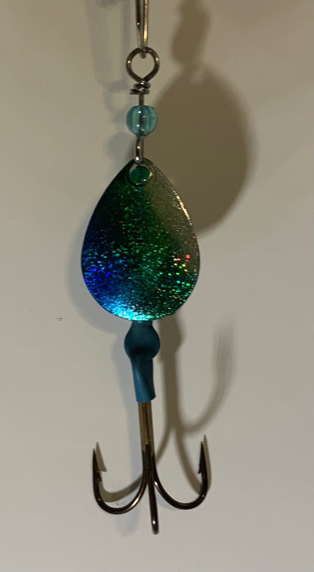 Salmon spinners iridescent foil wrap series 3.0 Colorado blades