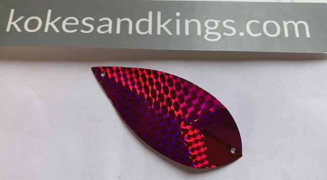 Salmon Slayer Spoons/ Foil Wrapped Crow blades