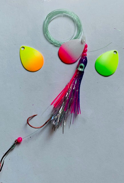 Salmon spinners 3.0 Colorado U.V collection