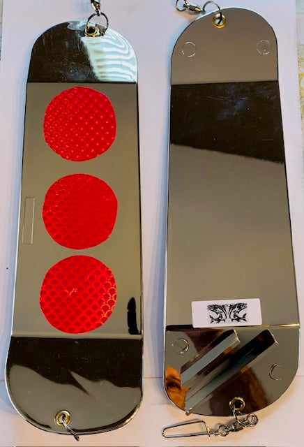 11 " 360 Salmon flashers