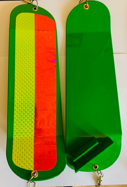 11 " 360 Salmon flashers