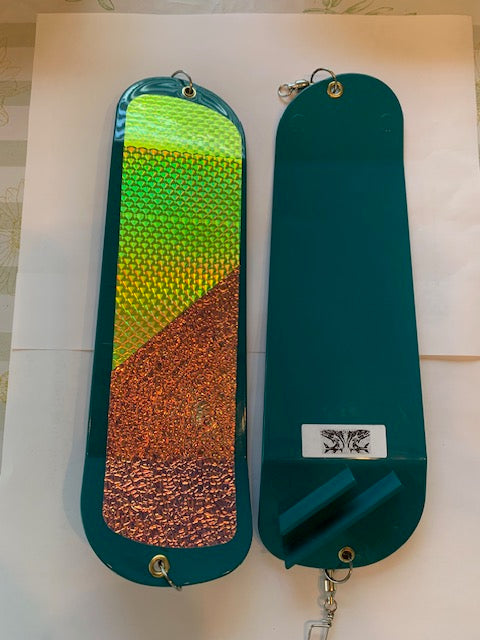 11 " 360 Salmon flashers