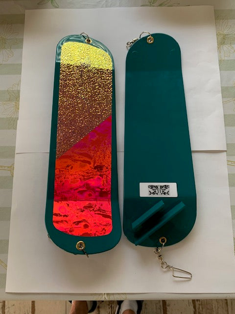 11 " 360 Salmon flashers