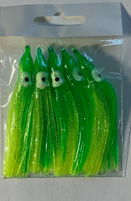 2 and 3 inch Squid Bait