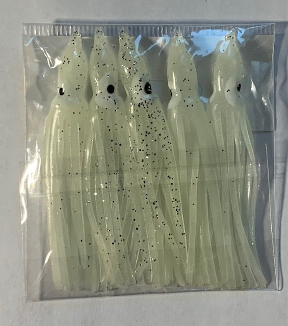 2 and 3 inch Squid Bait