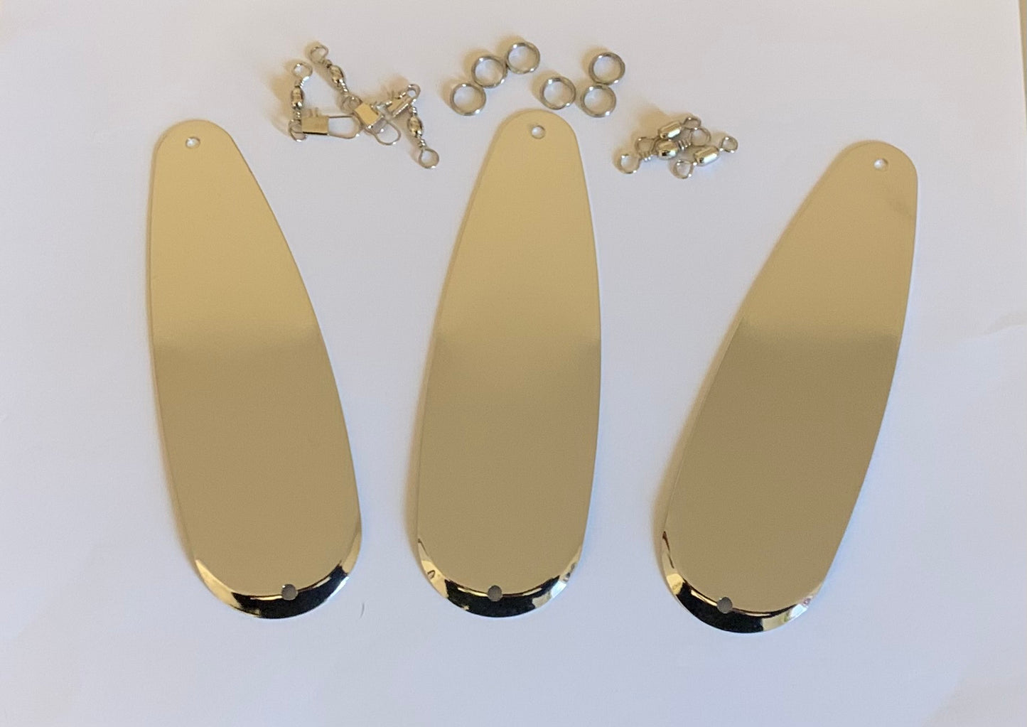 DIY kits. Sling blades and Tear drop flashers