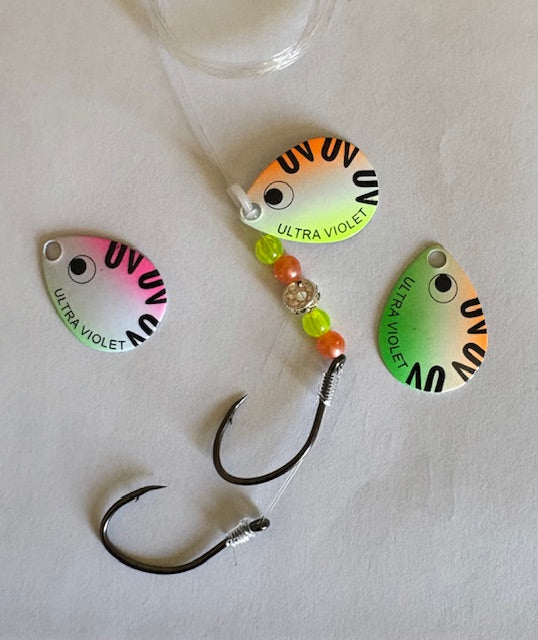 Salmon spinners