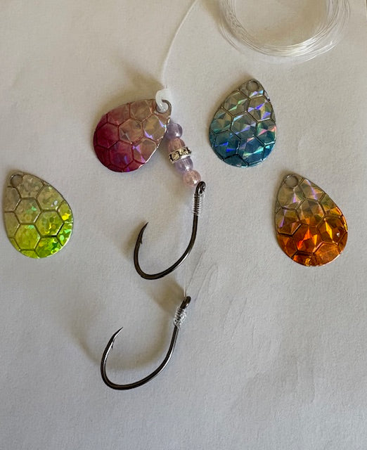 Salmon spinners
